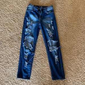 Fashion Nova ripped jeans